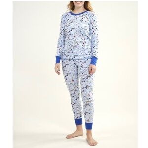 NWT Vera Bradley x Peanuts Snoopy Size Large Women’s Ski Jump Printed Pajama Set